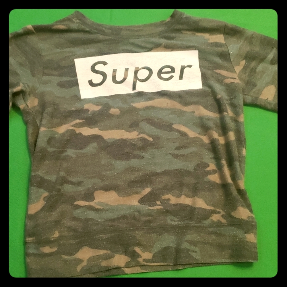 Lily Bleu Camouflage long sleeve